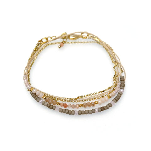 LFB07 : Gemstone Handcrafted Bracelet