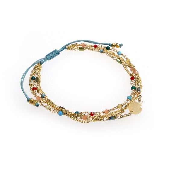 LFB11 : Gemstone Handcrafted Bracelet