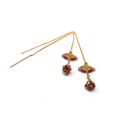 LFE20 : Handcrafted Earrings - Gold Plated