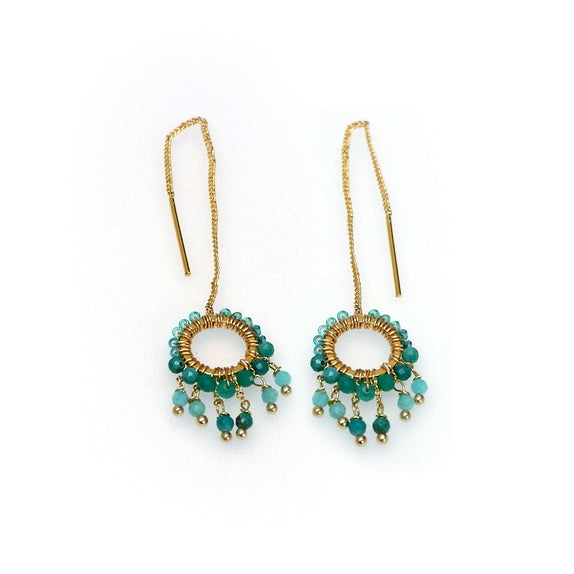LFE22 :  Handcrafted Earrings - Gold Plated
