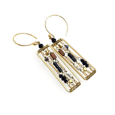 LFE25 :  Handcrafted Earrings - Gold Plated