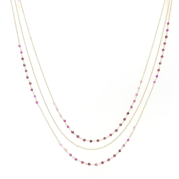 LFN05 : Gemstone Handcrafted Necklace