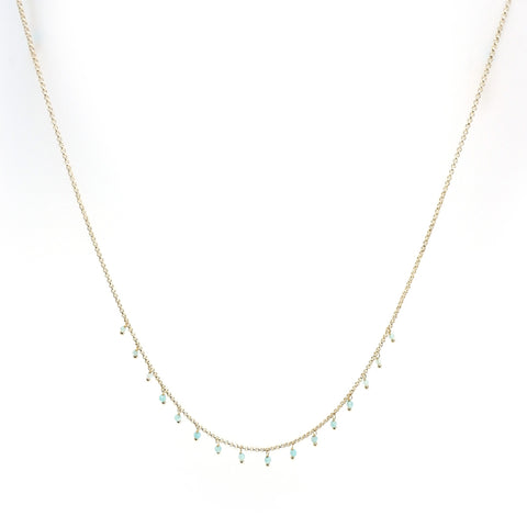 LFN10 : Carnelian & Sunstone Handcrafted Necklace