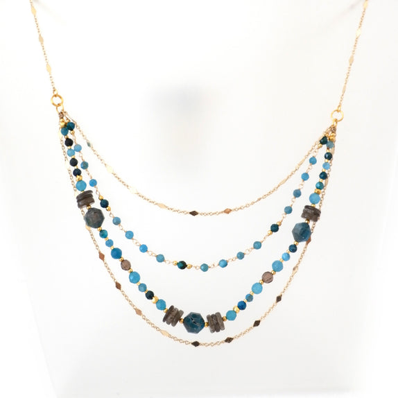 LFN23 : Gemstone Handcrafted Necklace