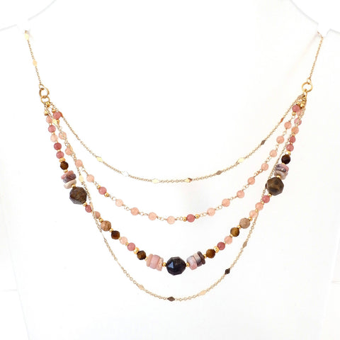 LFN23 : Gemstone Handcrafted Necklace