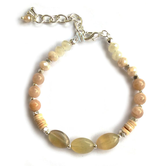 HL08 :  Shell and Semi-Precious Stones Set (MTO)