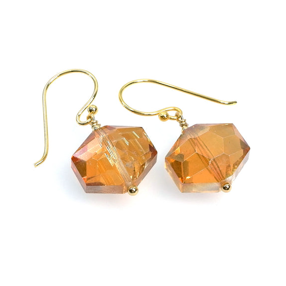 PHLE107c-GL :  Fiery Light Earrings