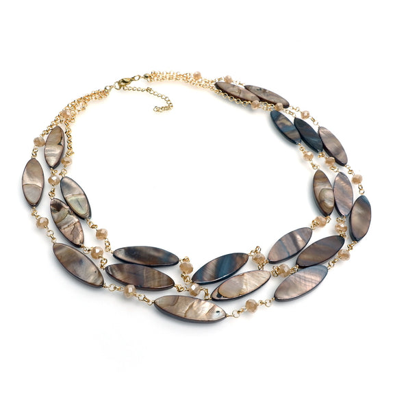 PHLN90-BR : Call it Elegance Sienna Necklace