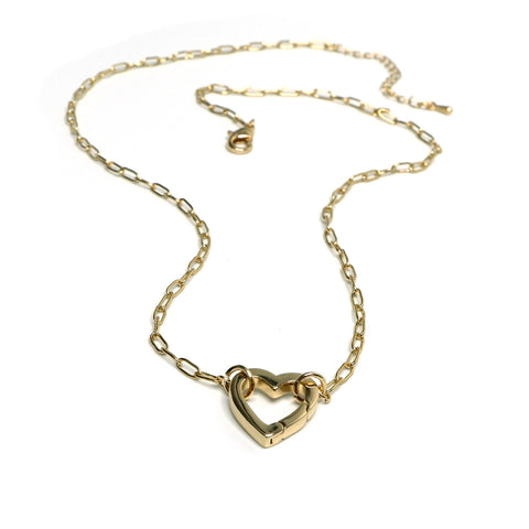 MHN04 : 18K Gold Plated Stainless Steel Necklace