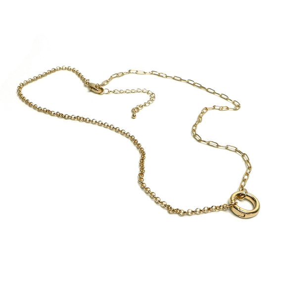 MHN05 : 18K Gold Plated Copper Necklace