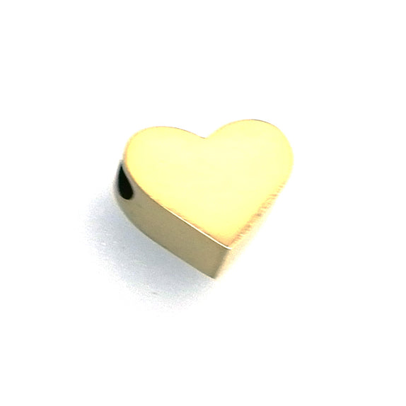 IAP01-01 : Heart Pendant - 18K Gold Plated Stainless Steel