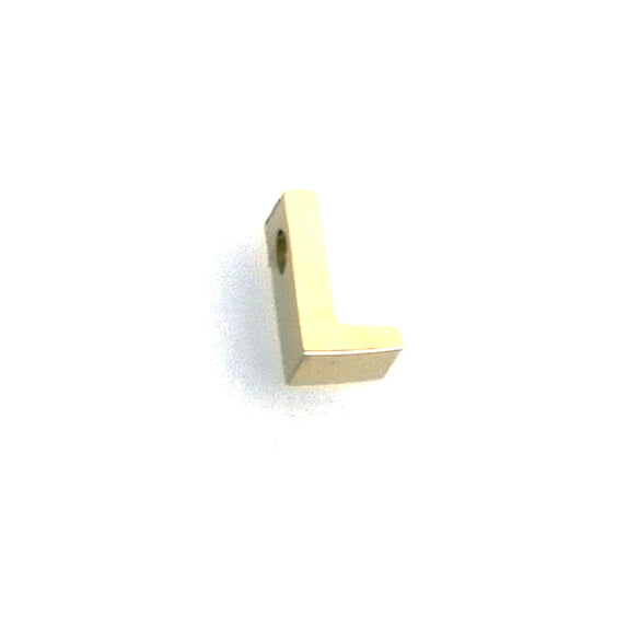 IAP01-L : L Pendant - 18K Gold Plated Stainless Steel