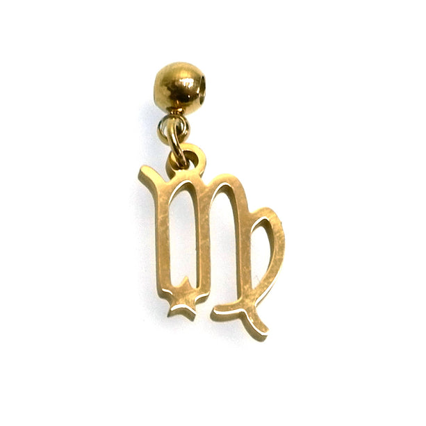 IAP02-09 : Virgo Pendant - 18K Gold Plated Stainless Steel