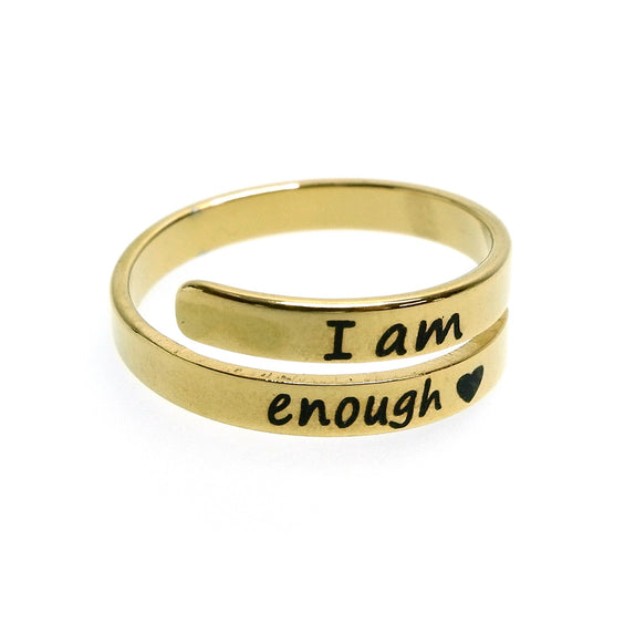 MHR05 : 18K Gold Plated Stainless Steel Ring