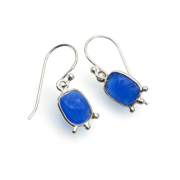 ICE94 : "Believe. Begin. Become" - Gemstone & Silver Earrings