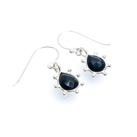 ICE95 : "Soar Beyond the Clouds" - Gemstone & Sterling Silver Earrings