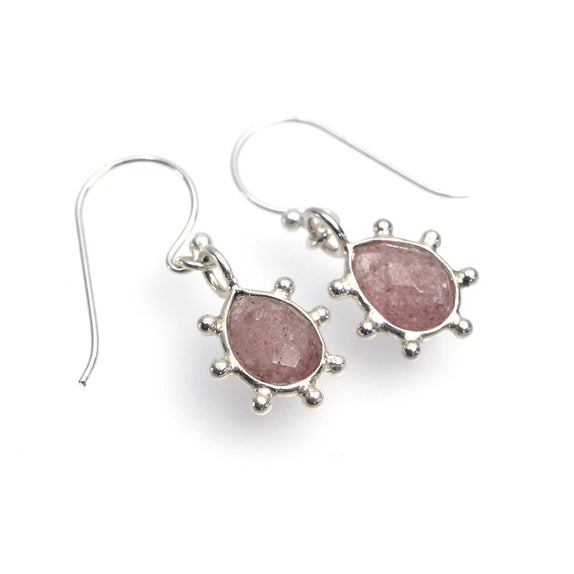 ICE95 : "Soar Beyond the Clouds" - Gemstone & Sterling Silver Earrings