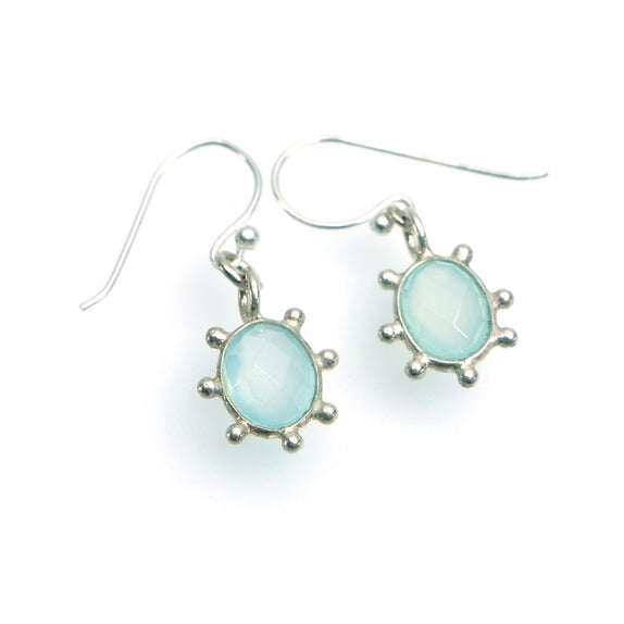 ICE97 : "Ready to Turn Heads" - Gemstone & Sterling Silver Earrings