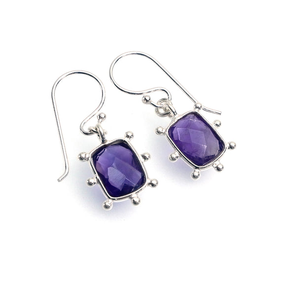 ICE99 : "Where Peace Meets Purpose" - Gemstone & Sterling Silver Earrings