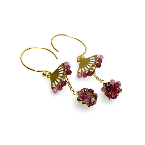 LFE20 : Handcrafted Earrings - Gold Plated