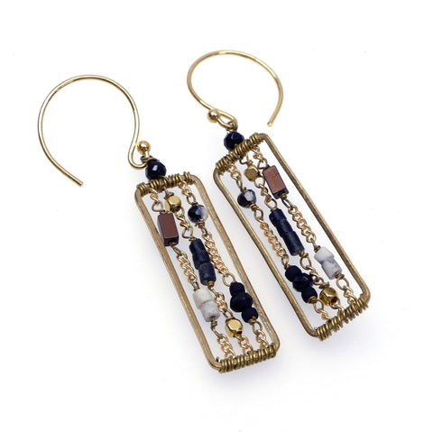 LFE25 :  Handcrafted Earrings - Gold Plated