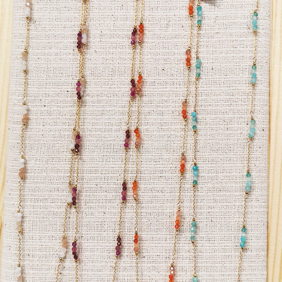 LFN03 : Gemstone Handcrafted Necklace