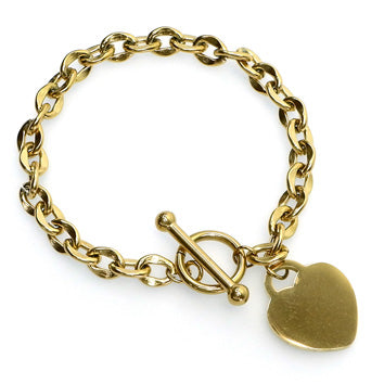 MHB01 : 18K Gold Plated Stainless Steel Bracelet