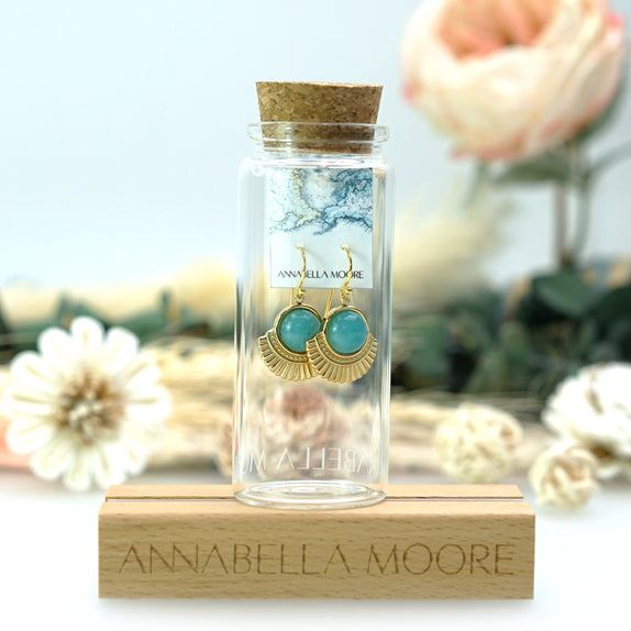 MHE12 : 18K Gold Plated Stainless Steel Earrings