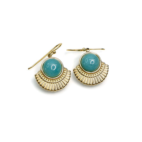 MHE12 : 18K Gold Plated Stainless Steel Earrings
