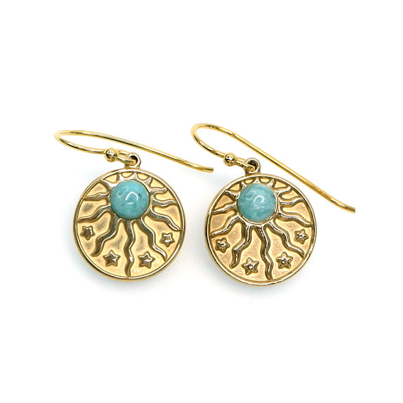 MHE18 : 18K Gold Plated Stainless Steel Earrings