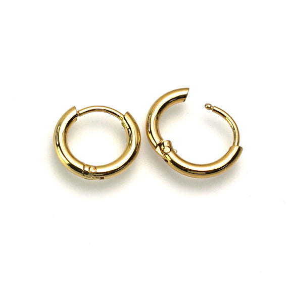 MHE22 : 18K Gold Plated Stainless Steel Earrings