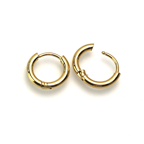 MHE22 : 18K Gold Plated Stainless Steel Earrings
