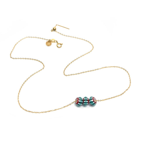 MHN01-01 : 18K Gold Plated Stainless Steel Necklace
