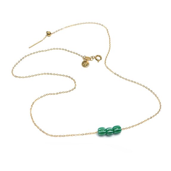 MHN01-02 : 18K Gold Plated Stainless Steel Necklace