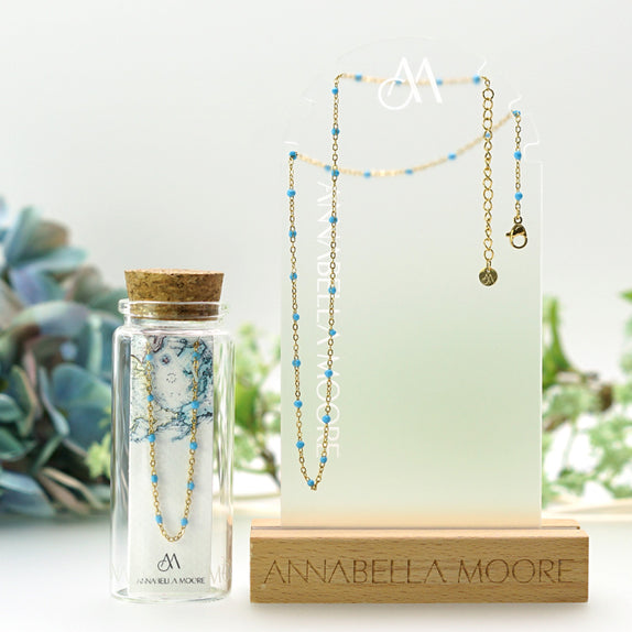 MHN02 : 18K Gold Plated Stainless Steel Necklace