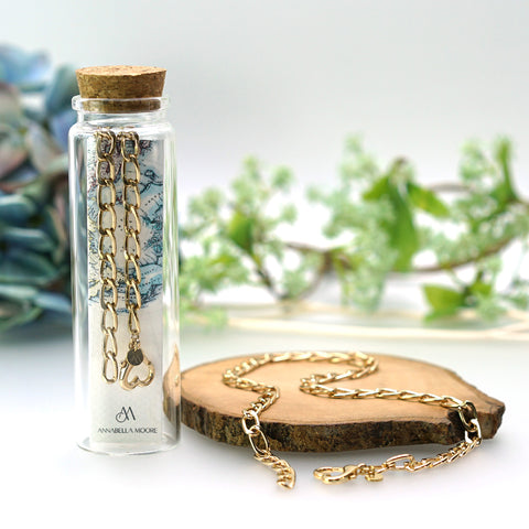 MHN03 : 18K Gold Plated Copper Necklace