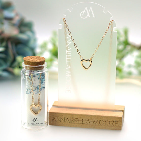MHN04 : 18K Gold Plated Stainless Steel Necklace