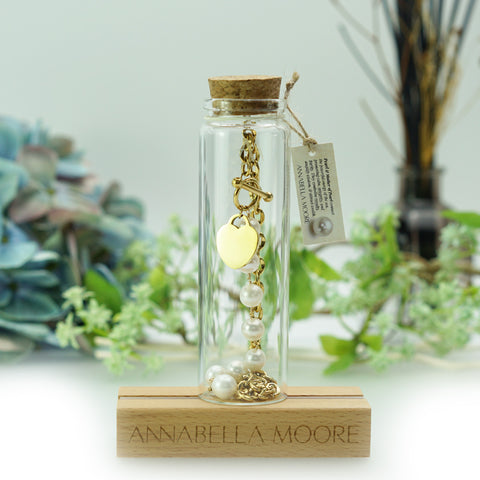 MHN07 : 18K Gold Plated Stainless Steel Necklace
