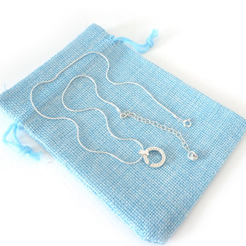NSC04 : Silver Snake Chain with C-Hook