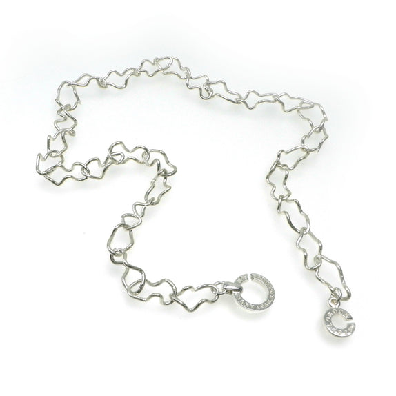 NSC03-S : Silver Chain with C-Hook