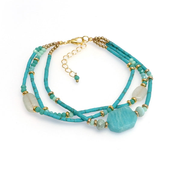 PHLB40-BL :  Tidal Tones Bracelet
