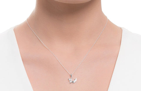 ICN02 : "The Attractive Kind" - Sterling Silver Necklace