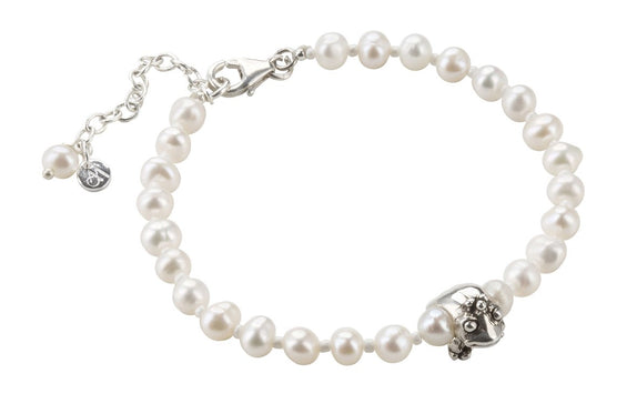 ICB26 : "Kiss a Frog" - Gemstone & Sterling Silver Bracelet