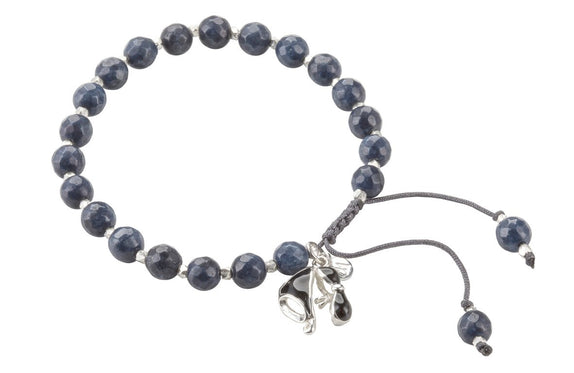 ICB15 : "Confidence Looks Good on You " - Jade & Sterling Silver Bracelet