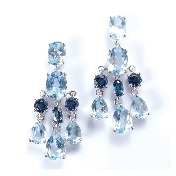 FJE04 : London Blue Topaz Earrings