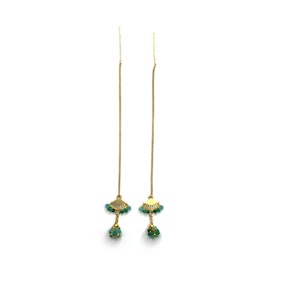 LFE20 : Handcrafted Earrings - Gold Plated