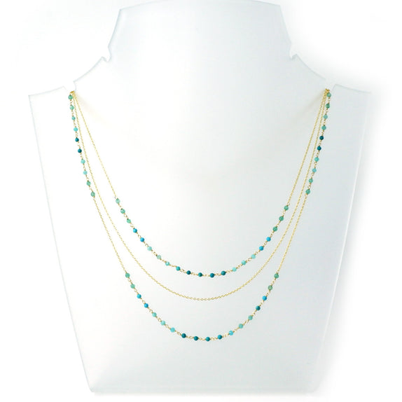 LFN05 : Gemstone Handcrafted Necklace