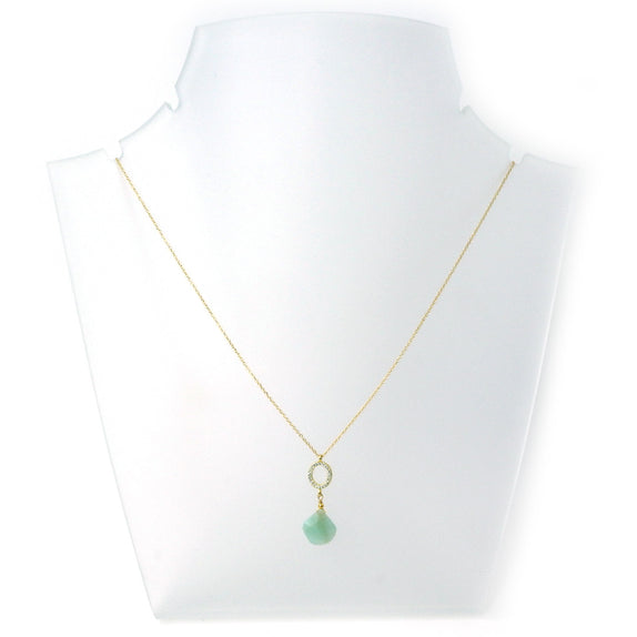LFN13 : Amazonite Handcrafted Necklace