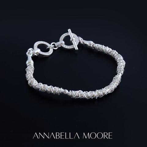 NSB13-S : Pure Silver Bracelet