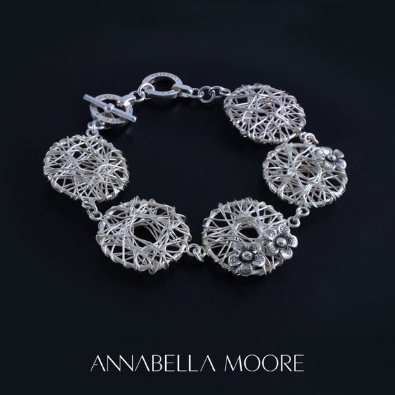 NSB21 : Pure Silver Bracelet